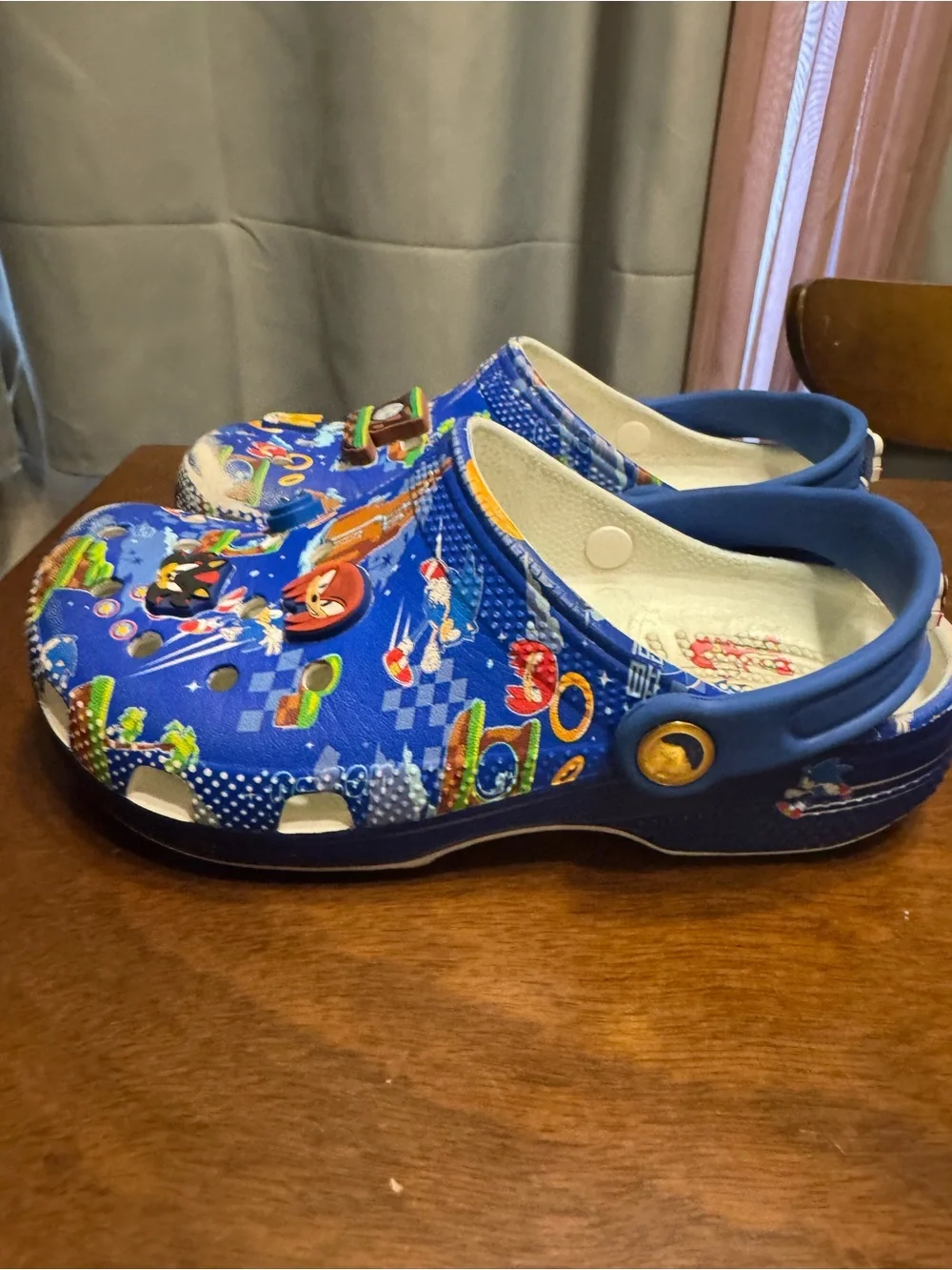 Sonic the Hedgehog Kids Blue Crocs
